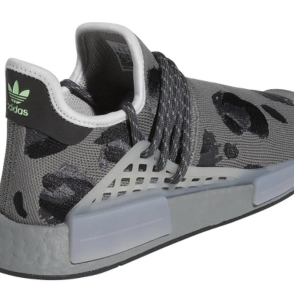 adidas Originals NMD Human Race x Pharrell Animal Print Sz  Ash Black ID1531 - Picture 5 of 11